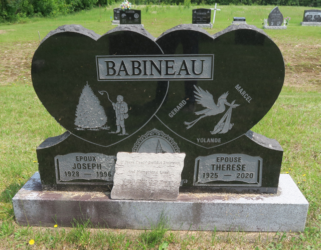 Joseph Babineau, Irène Richard
