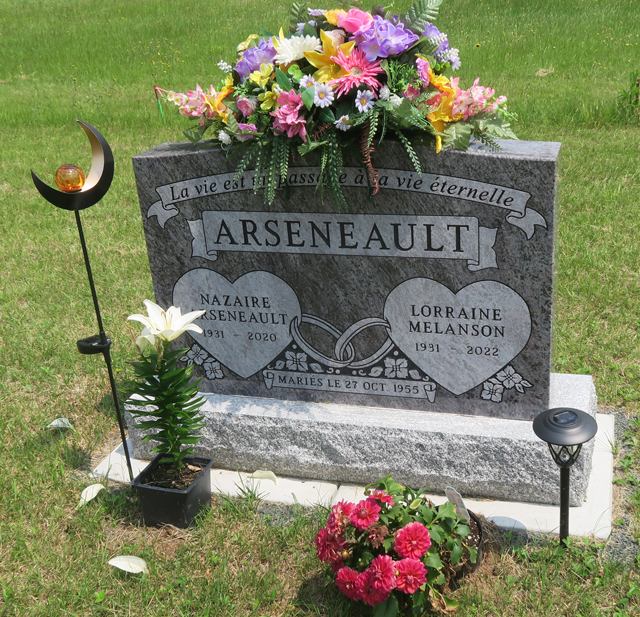 Nazaire et Lorraine Arseneault