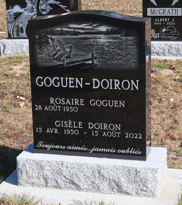 Rosaire Goguen et Gisèle Doiron